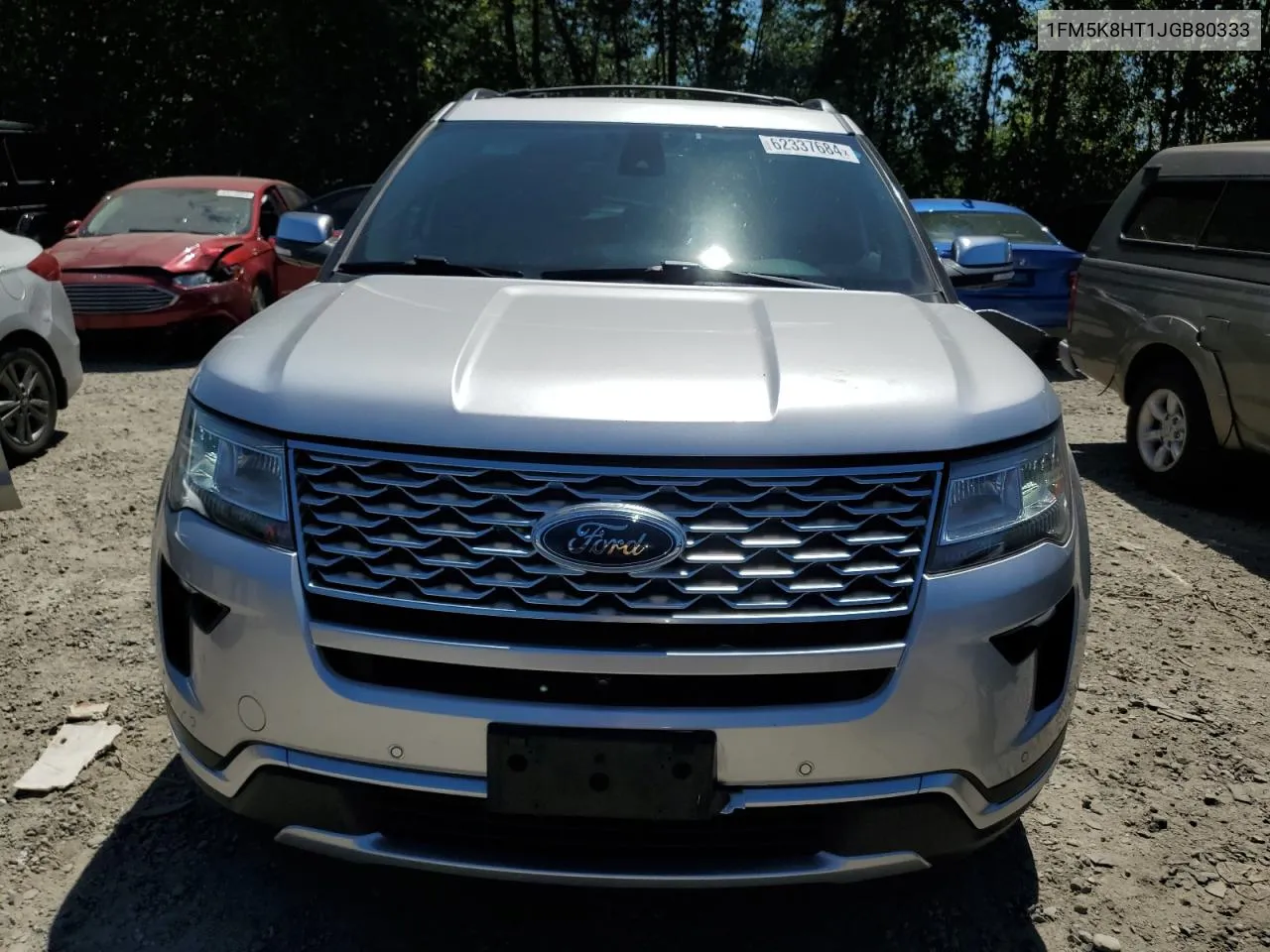 1FM5K8HT1JGB80333 2018 Ford Explorer Platinum