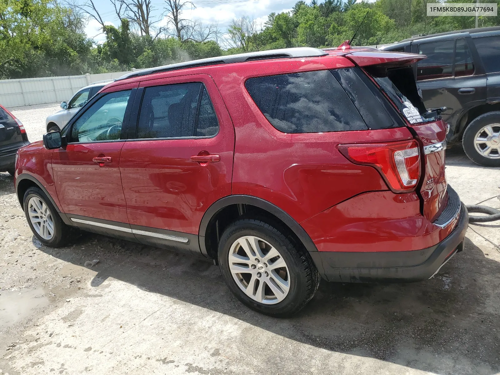 2018 Ford Explorer Xlt VIN: 1FM5K8D89JGA77694 Lot: 63271304