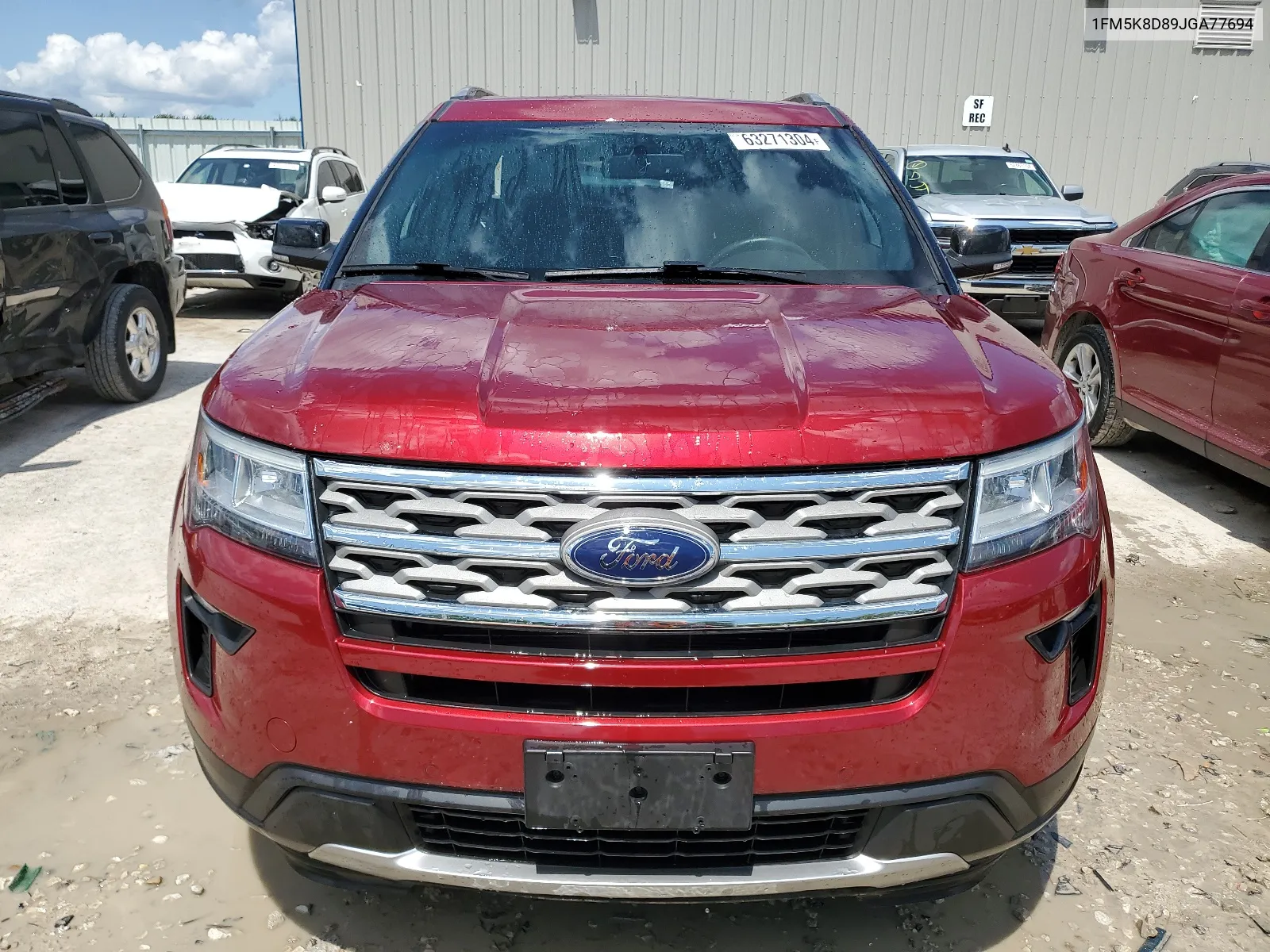 1FM5K8D89JGA77694 2018 Ford Explorer Xlt