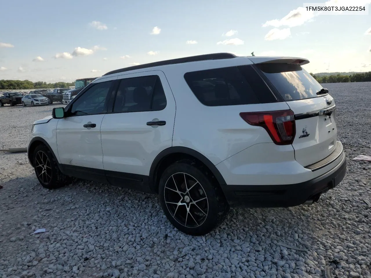 1FM5K8GT3JGA22254 2018 Ford Explorer Sport