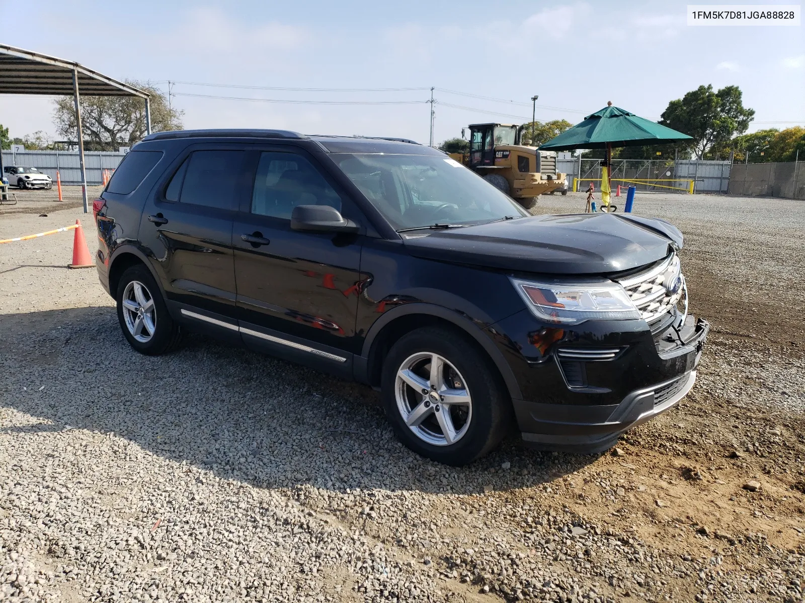 1FM5K7D81JGA88828 2018 Ford Explorer Xlt