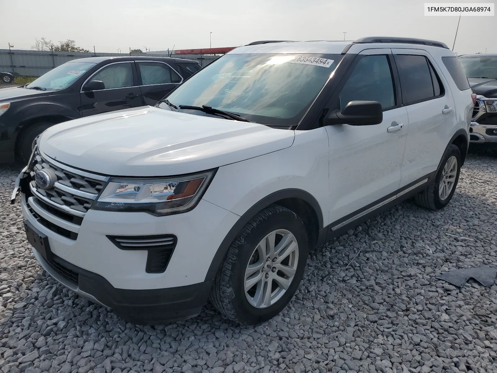 1FM5K7D80JGA68974 2018 Ford Explorer Xlt