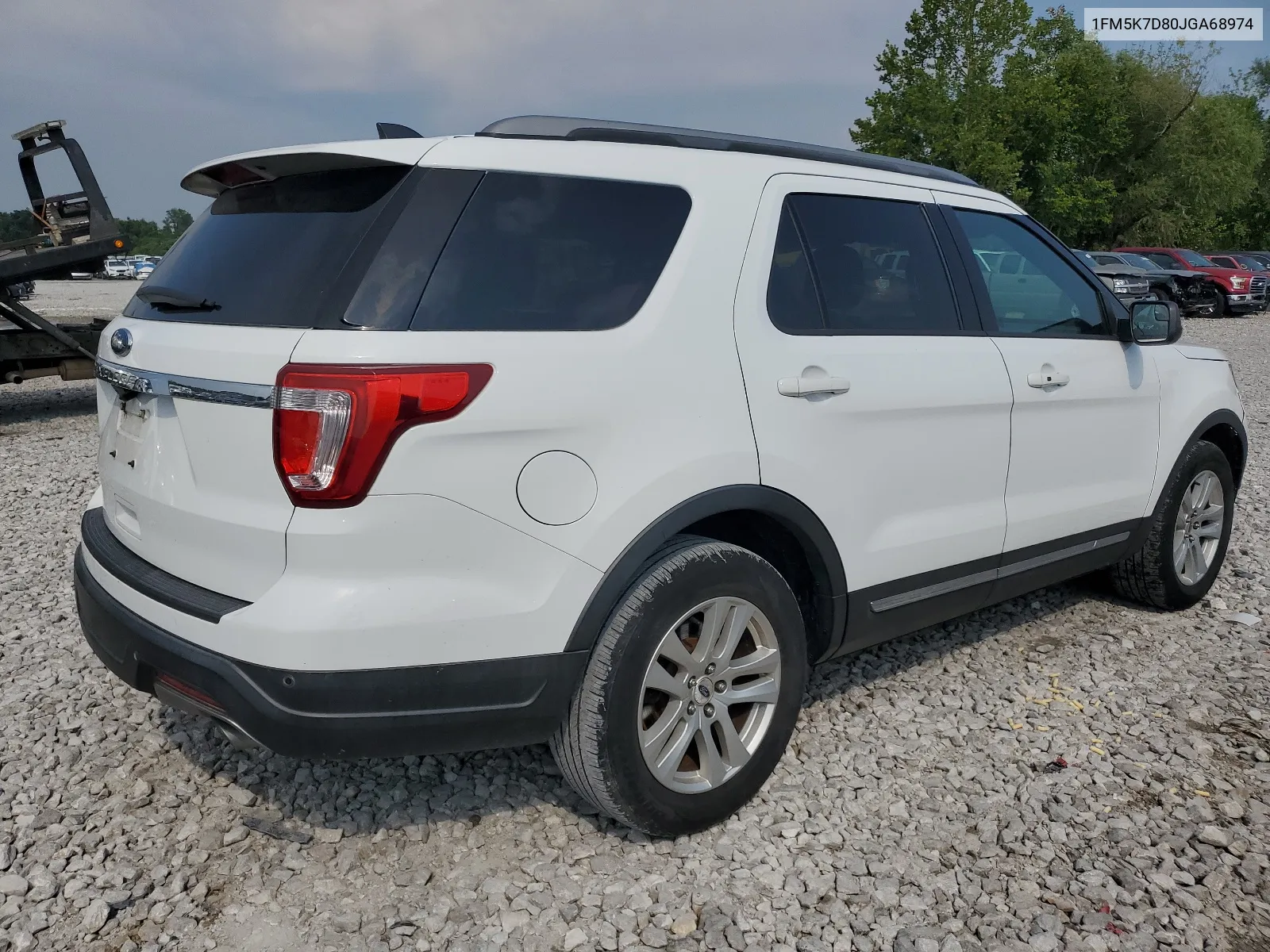 1FM5K7D80JGA68974 2018 Ford Explorer Xlt