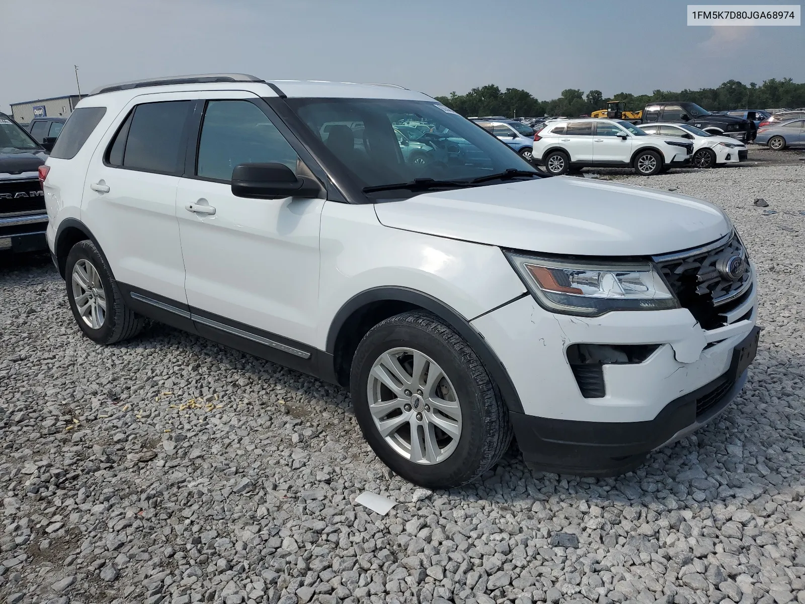 2018 Ford Explorer Xlt VIN: 1FM5K7D80JGA68974 Lot: 63543494