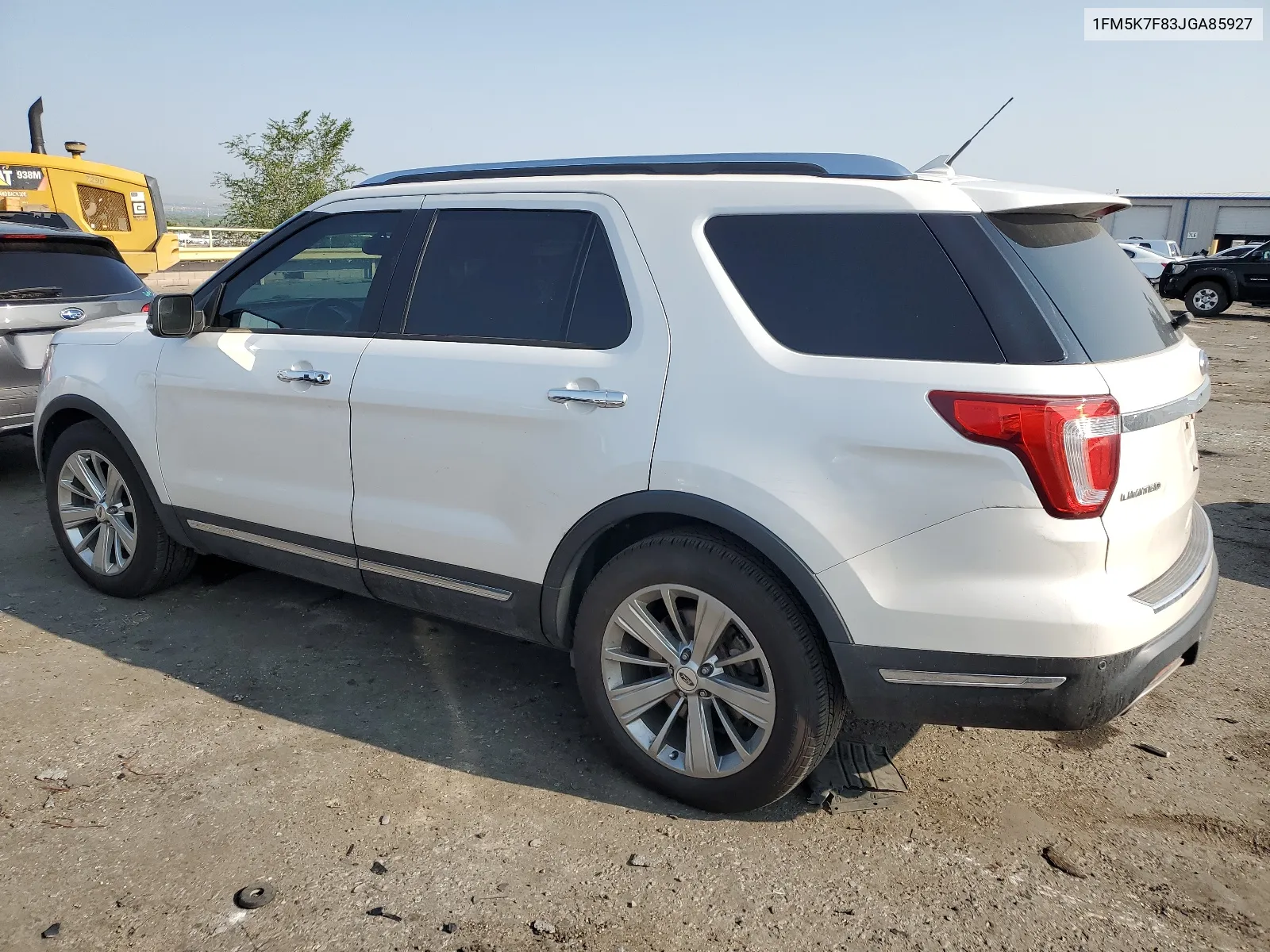 1FM5K7F83JGA85927 2018 Ford Explorer Limited