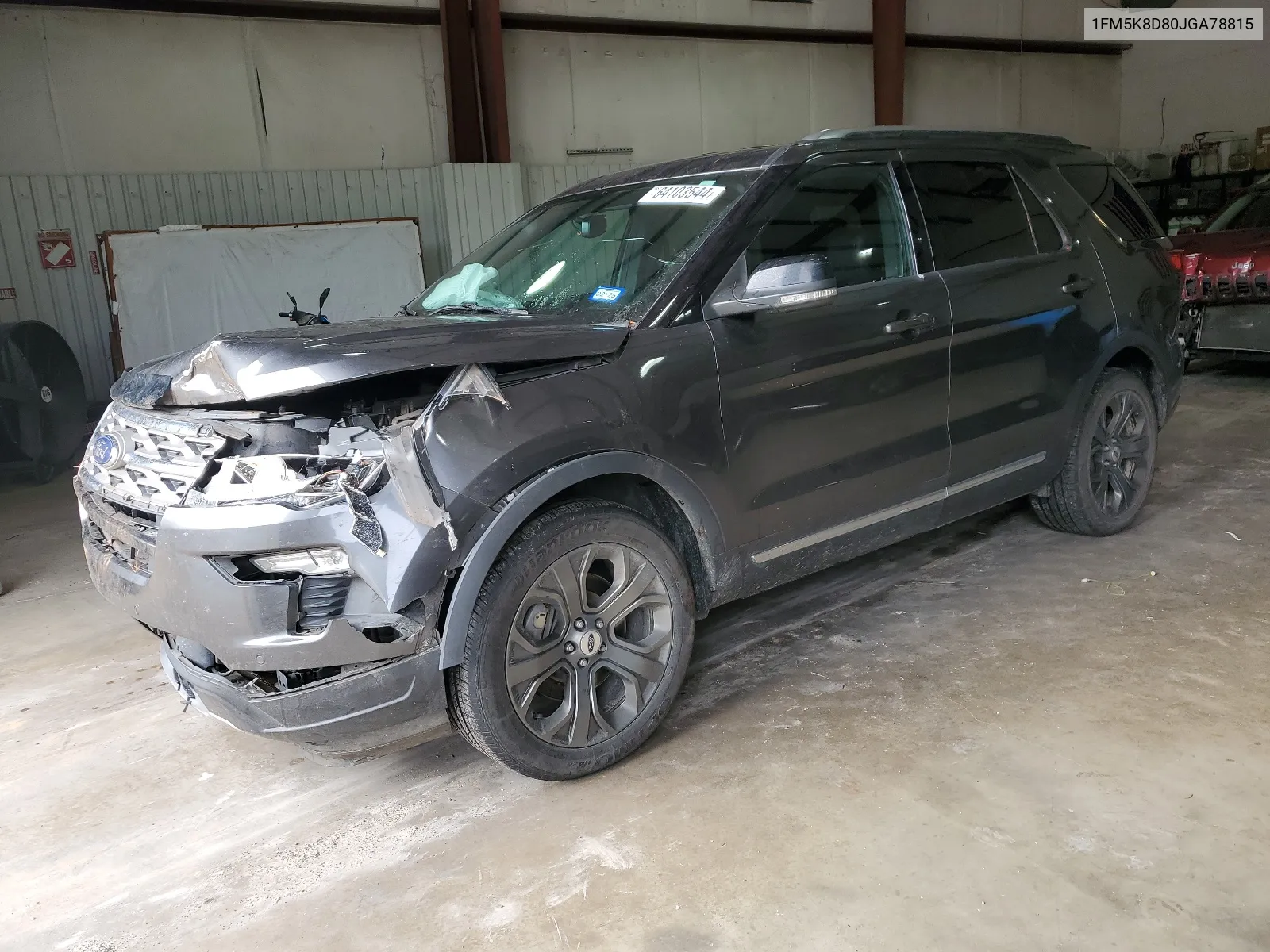 1FM5K8D80JGA78815 2018 Ford Explorer Xlt