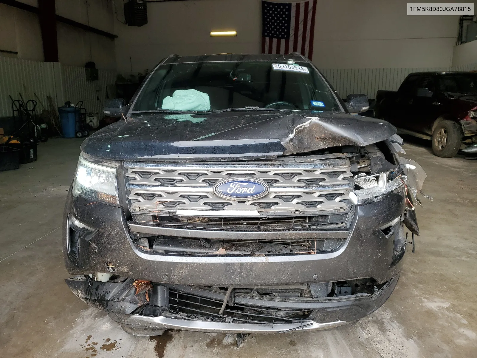 1FM5K8D80JGA78815 2018 Ford Explorer Xlt