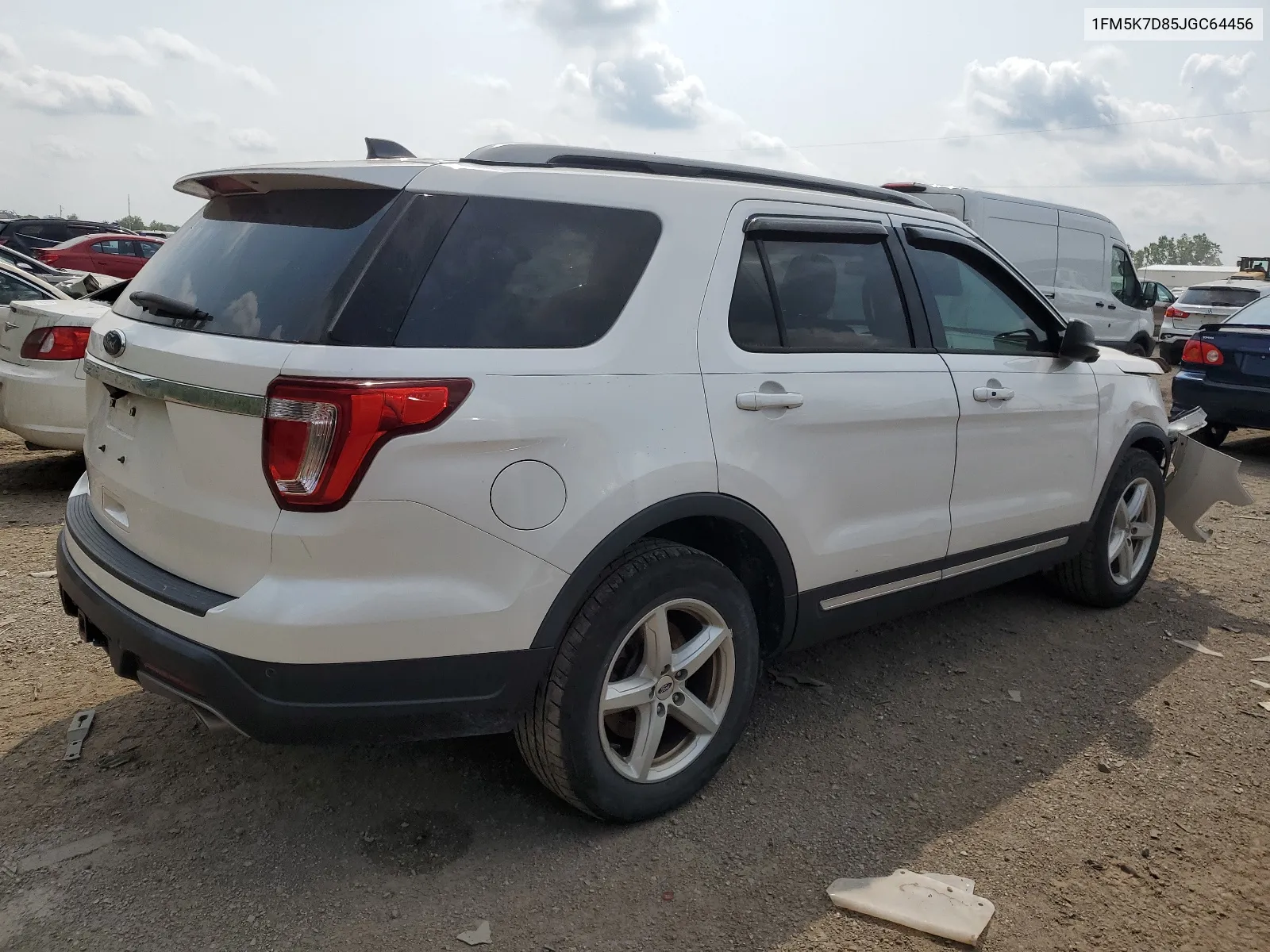 2018 Ford Explorer Xlt VIN: 1FM5K7D85JGC64456 Lot: 64160214