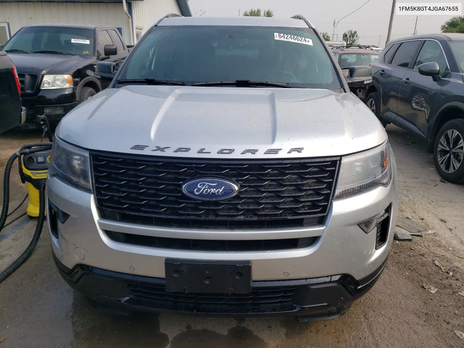 2018 Ford Explorer Sport VIN: 1FM5K8GT4JGA67655 Lot: 64246624