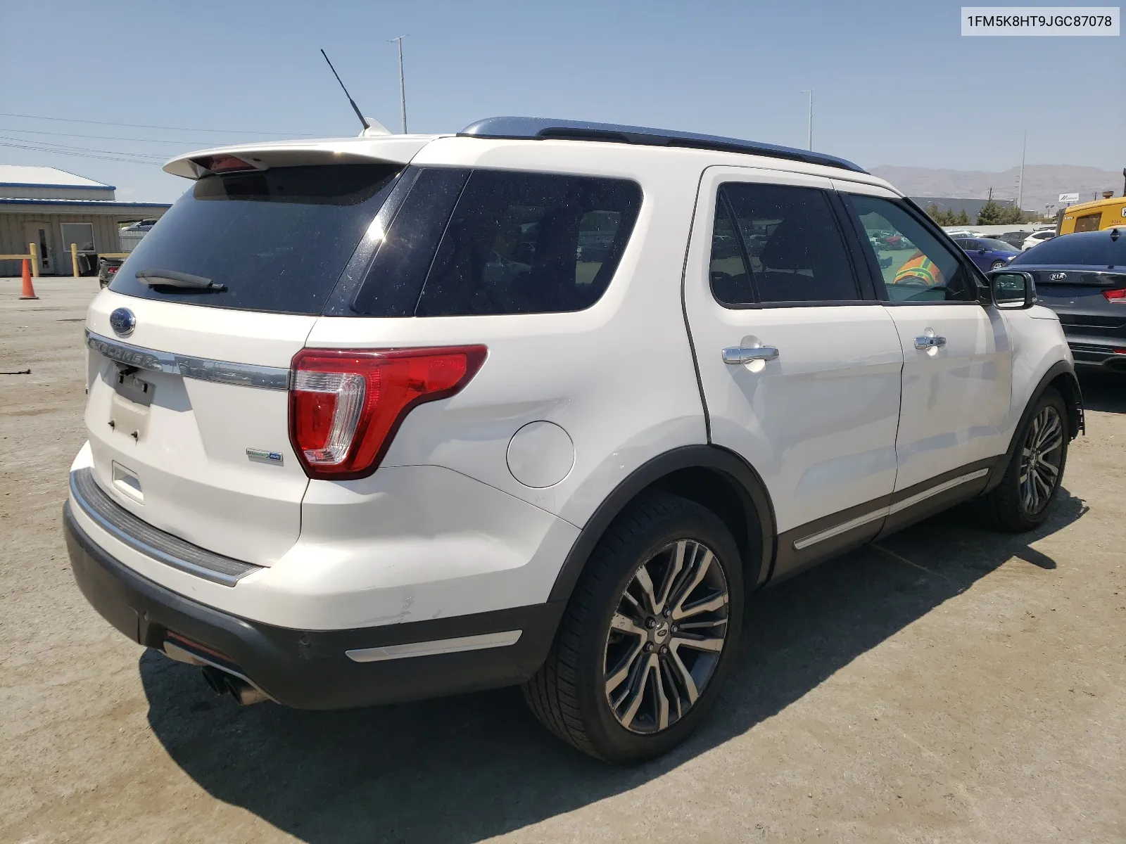 2018 Ford Explorer Platinum VIN: 1FM5K8HT9JGC87078 Lot: 64269204