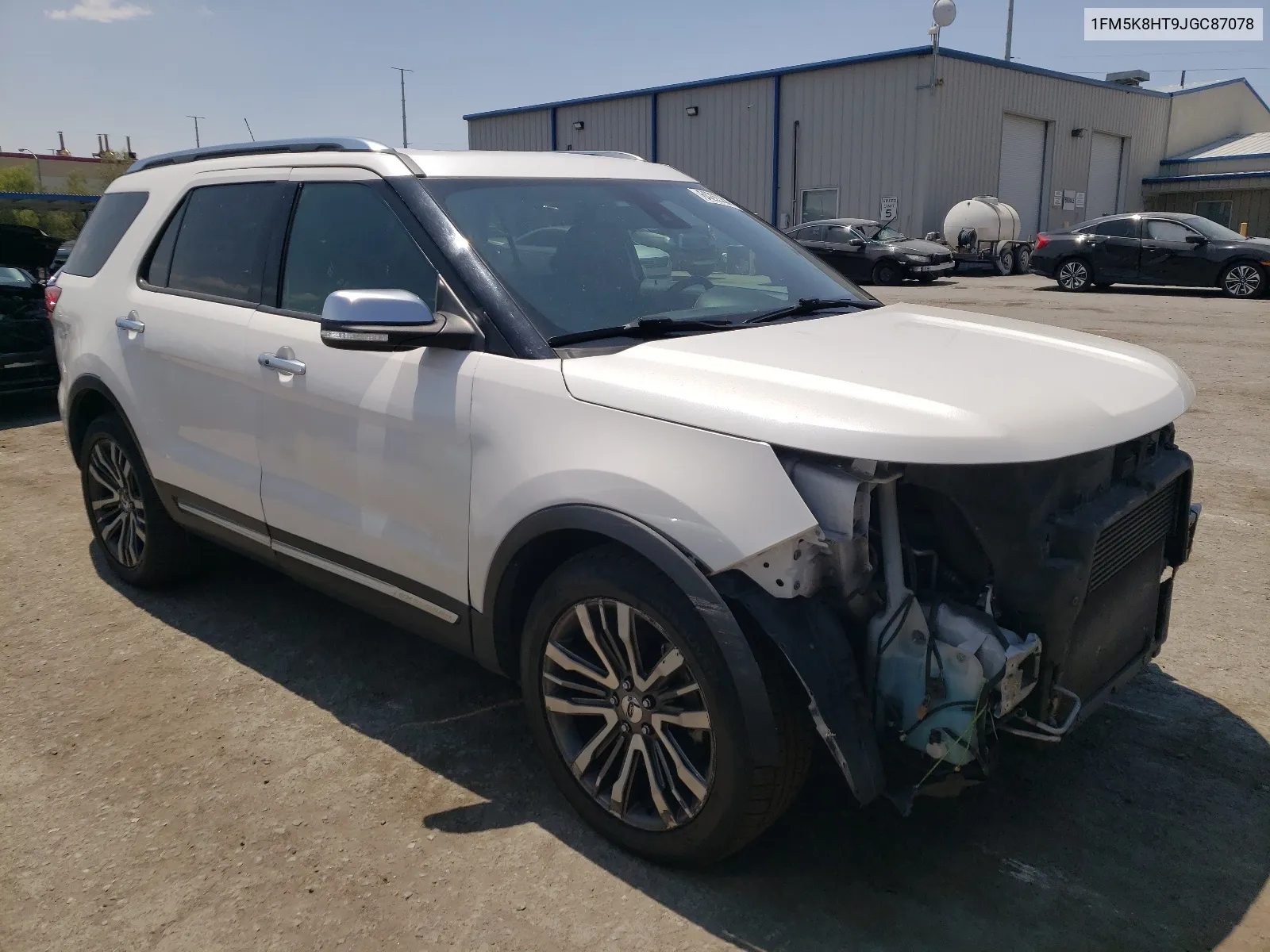 1FM5K8HT9JGC87078 2018 Ford Explorer Platinum