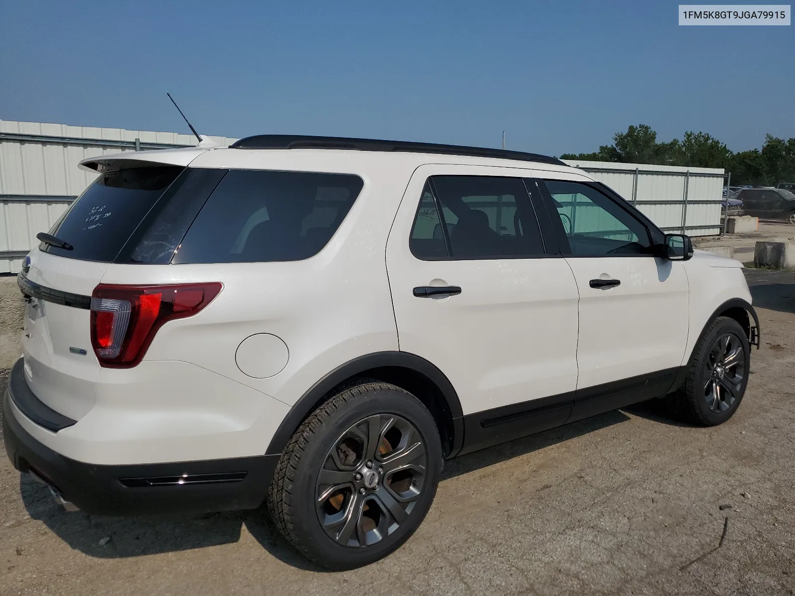 2018 Ford Explorer Sport VIN: 1FM5K8GT9JGA79915 Lot: 64464284