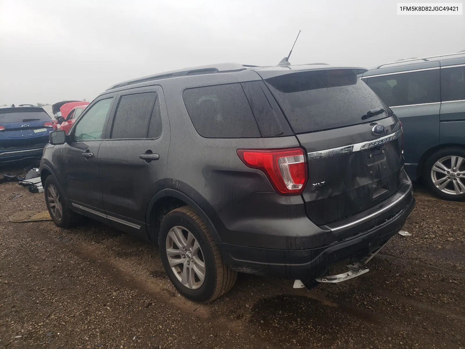 1FM5K8D82JGC49421 2018 Ford Explorer Xlt