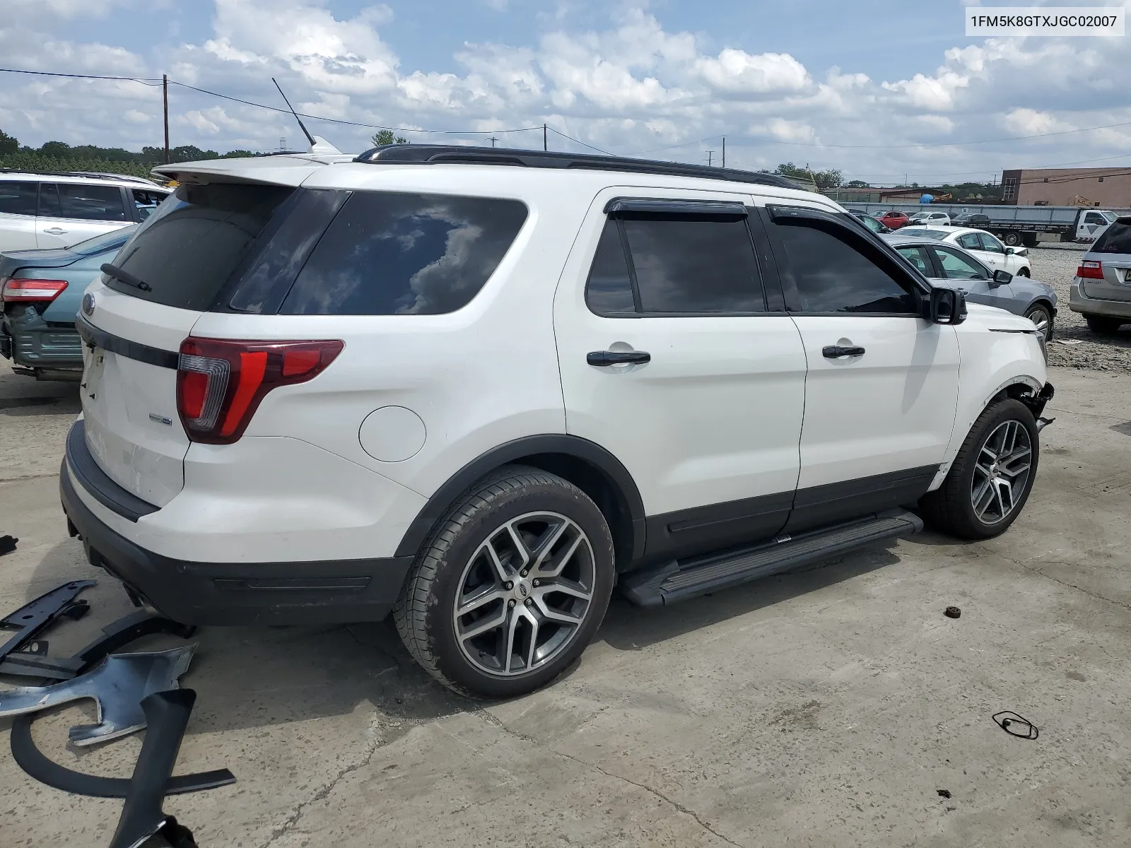 2018 Ford Explorer Sport VIN: 1FM5K8GTXJGC02007 Lot: 64897364