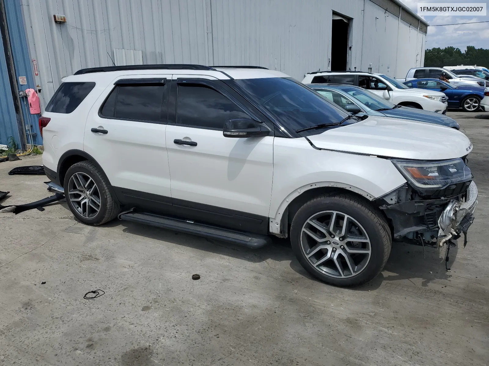 2018 Ford Explorer Sport VIN: 1FM5K8GTXJGC02007 Lot: 64897364