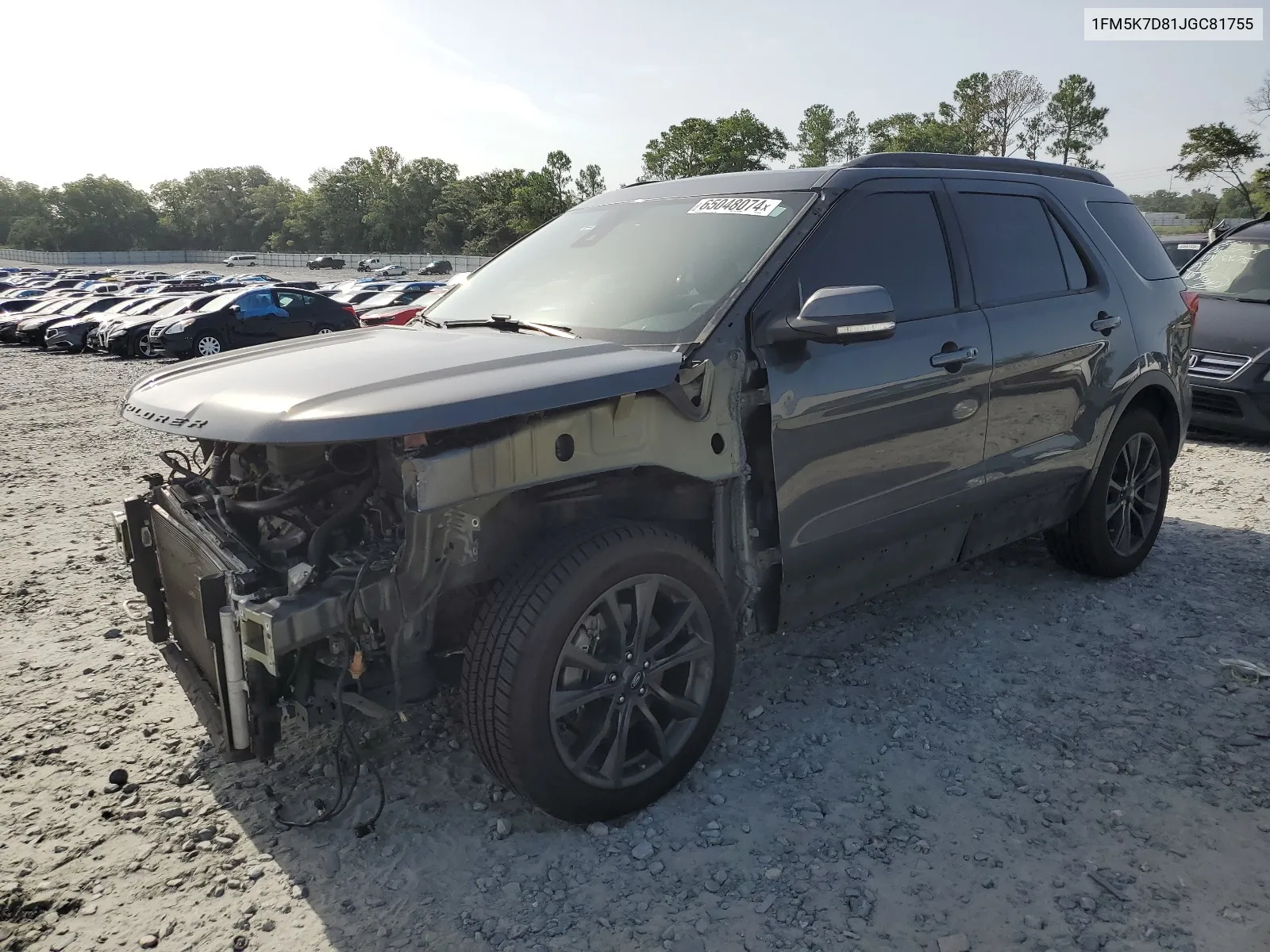 2018 Ford Explorer Xlt VIN: 1FM5K7D81JGC81755 Lot: 65048074