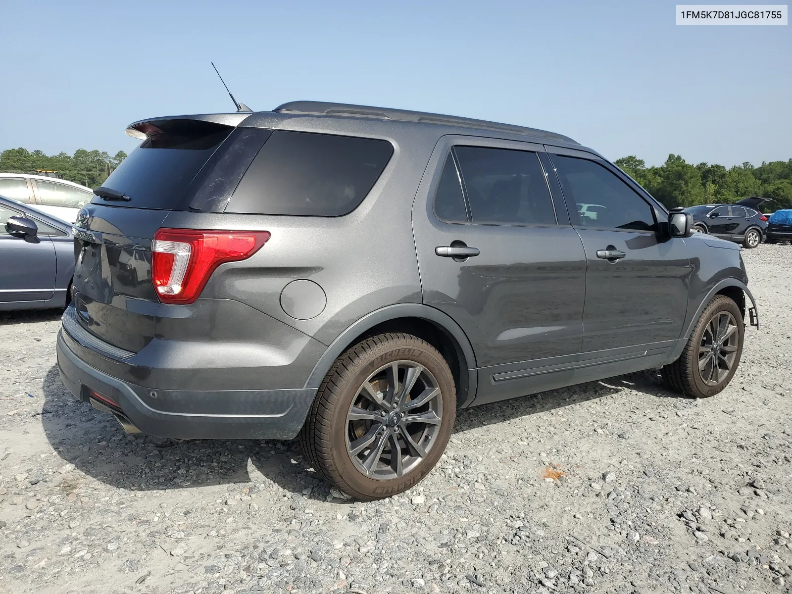 2018 Ford Explorer Xlt VIN: 1FM5K7D81JGC81755 Lot: 65048074