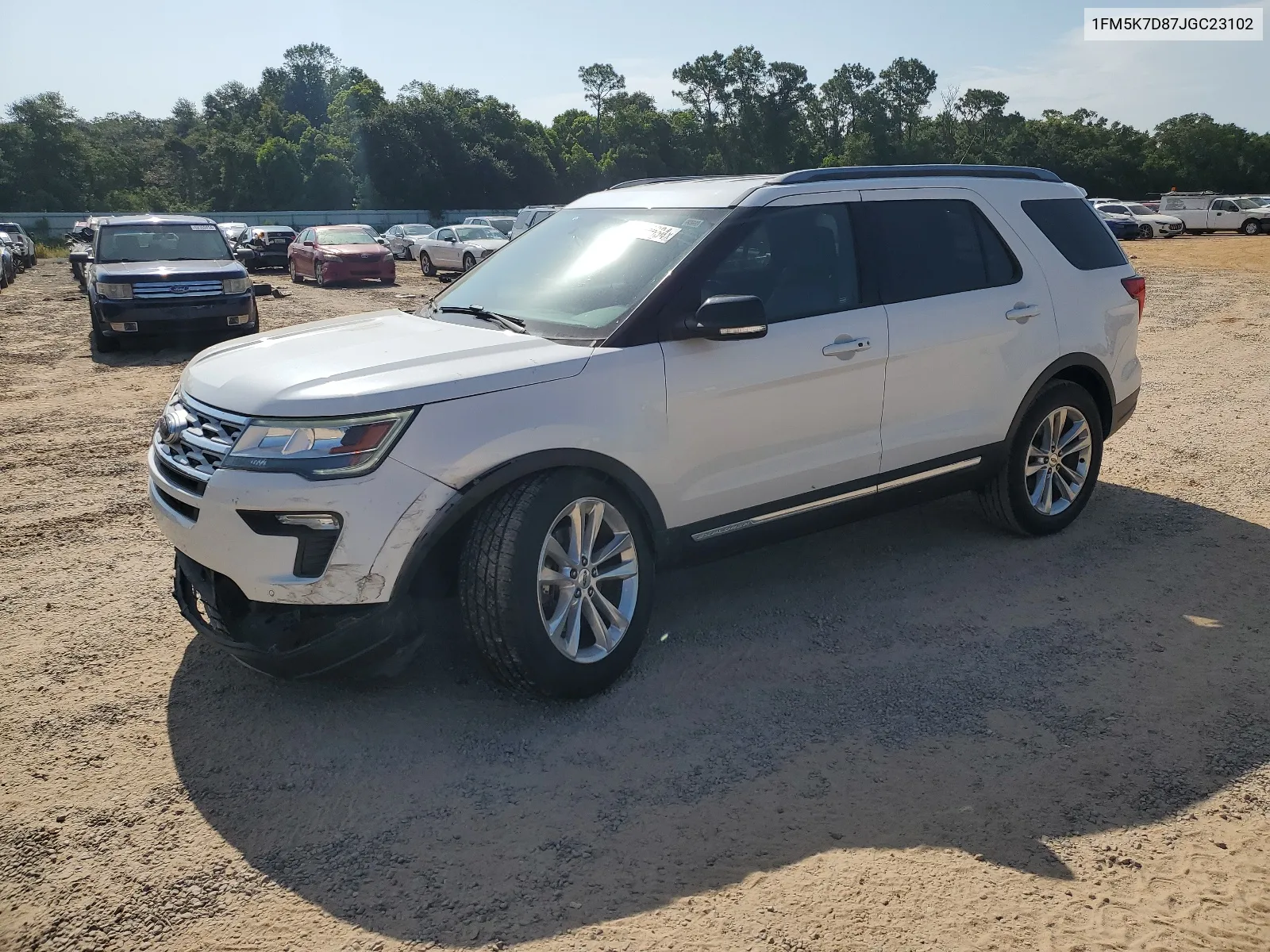 2018 Ford Explorer Xlt VIN: 1FM5K7D87JGC23102 Lot: 65375634