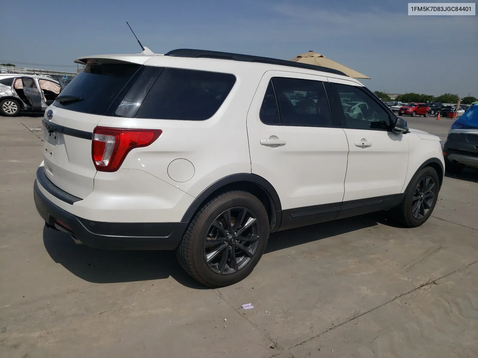 1FM5K7D83JGC84401 2018 Ford Explorer Xlt