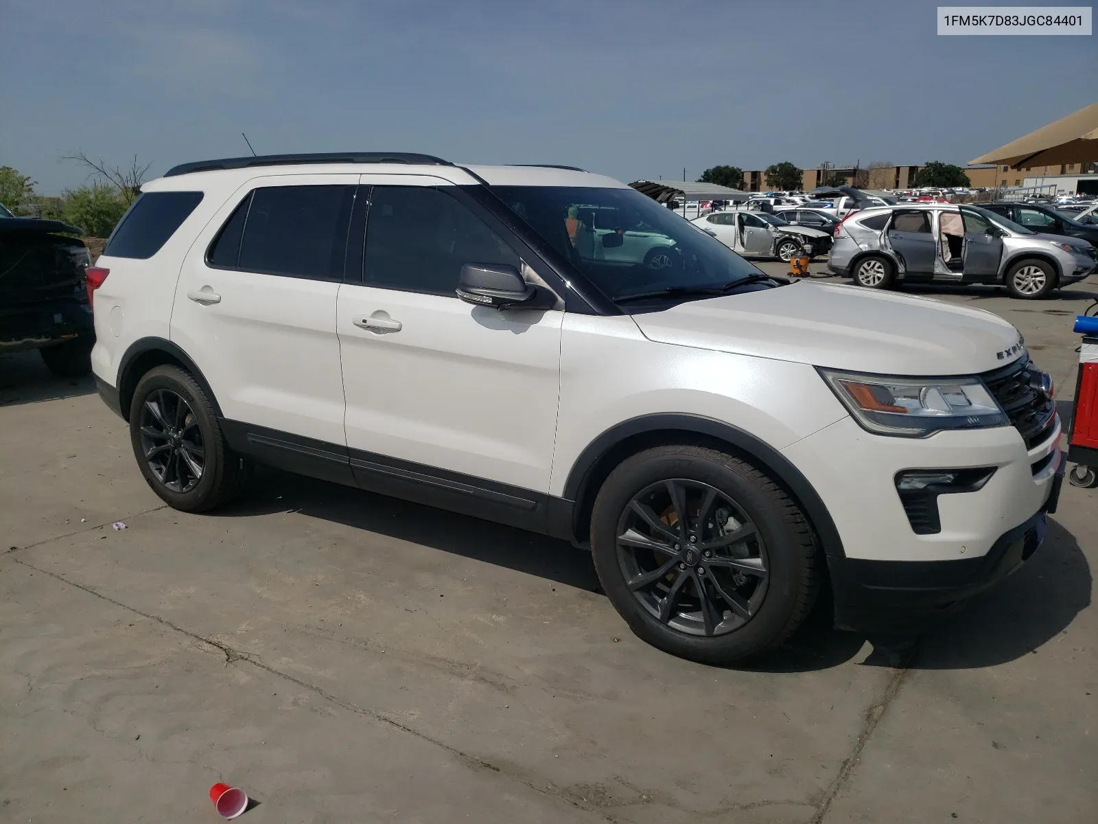 1FM5K7D83JGC84401 2018 Ford Explorer Xlt