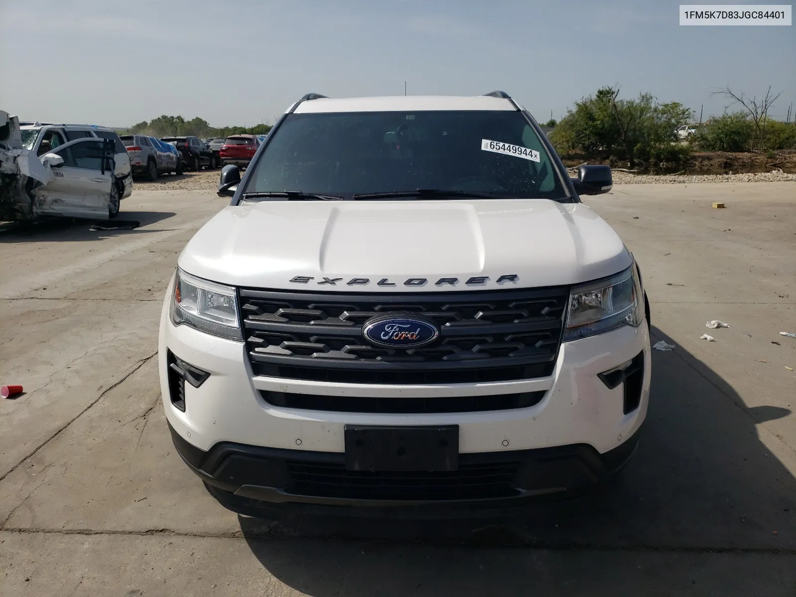 2018 Ford Explorer Xlt VIN: 1FM5K7D83JGC84401 Lot: 65449944