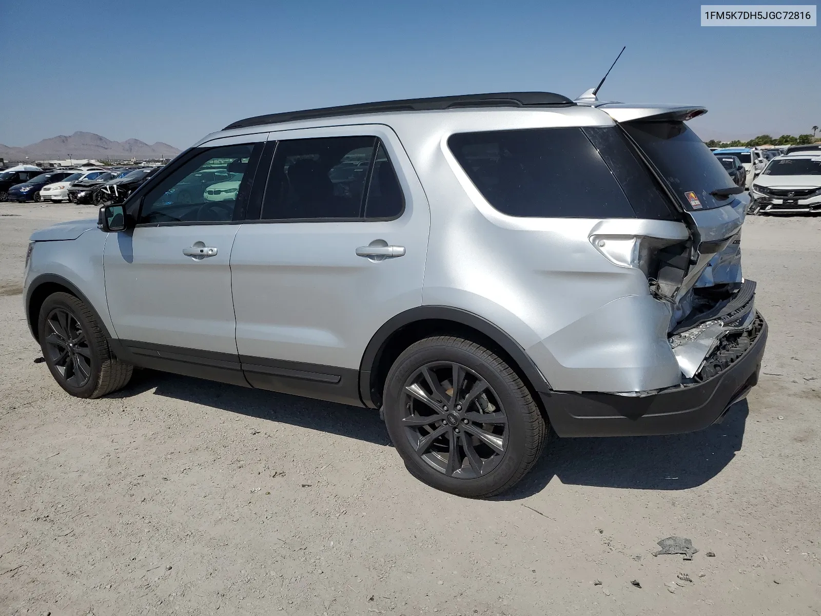 1FM5K7DH5JGC72816 2018 Ford Explorer Xlt