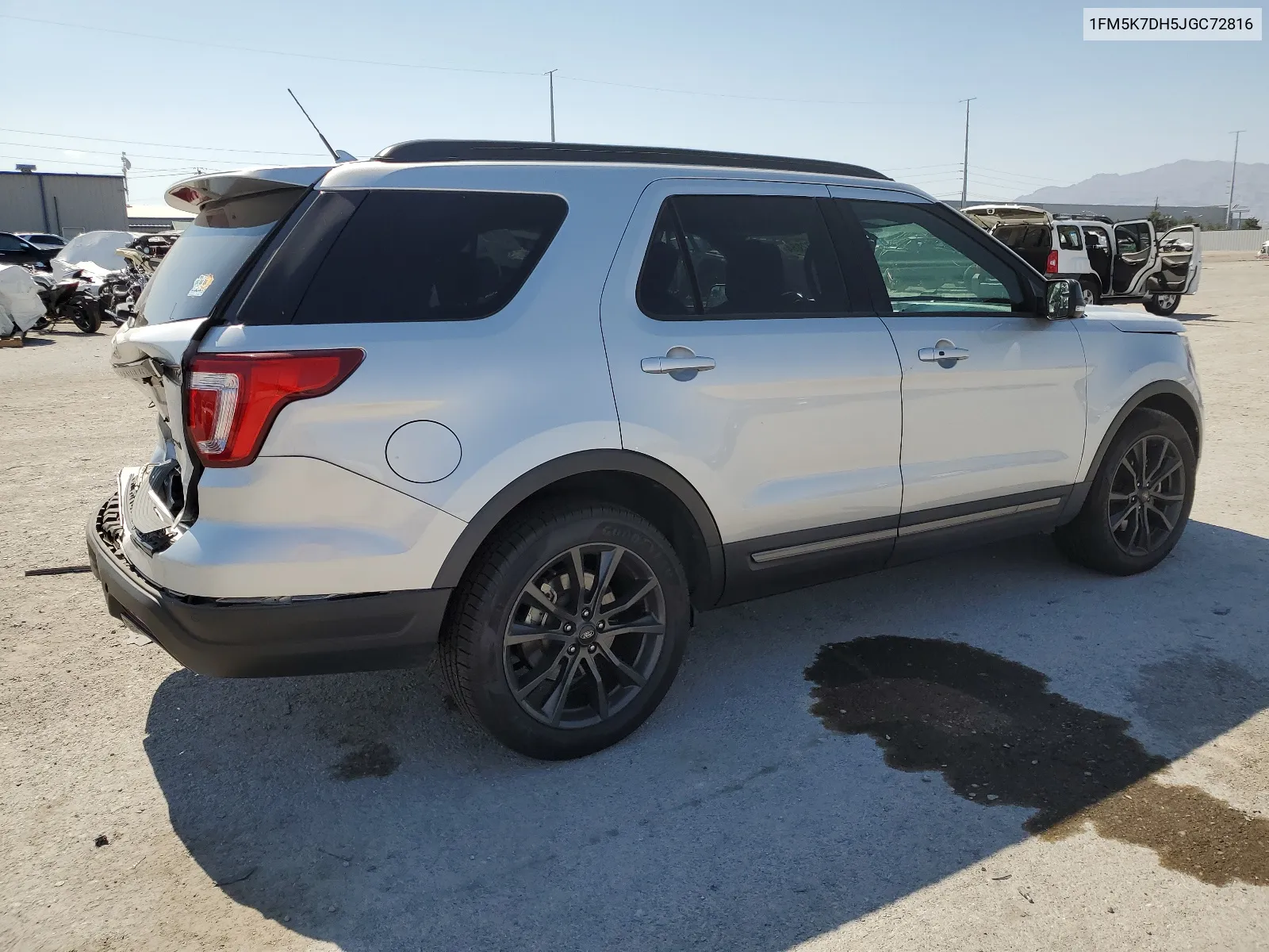 1FM5K7DH5JGC72816 2018 Ford Explorer Xlt