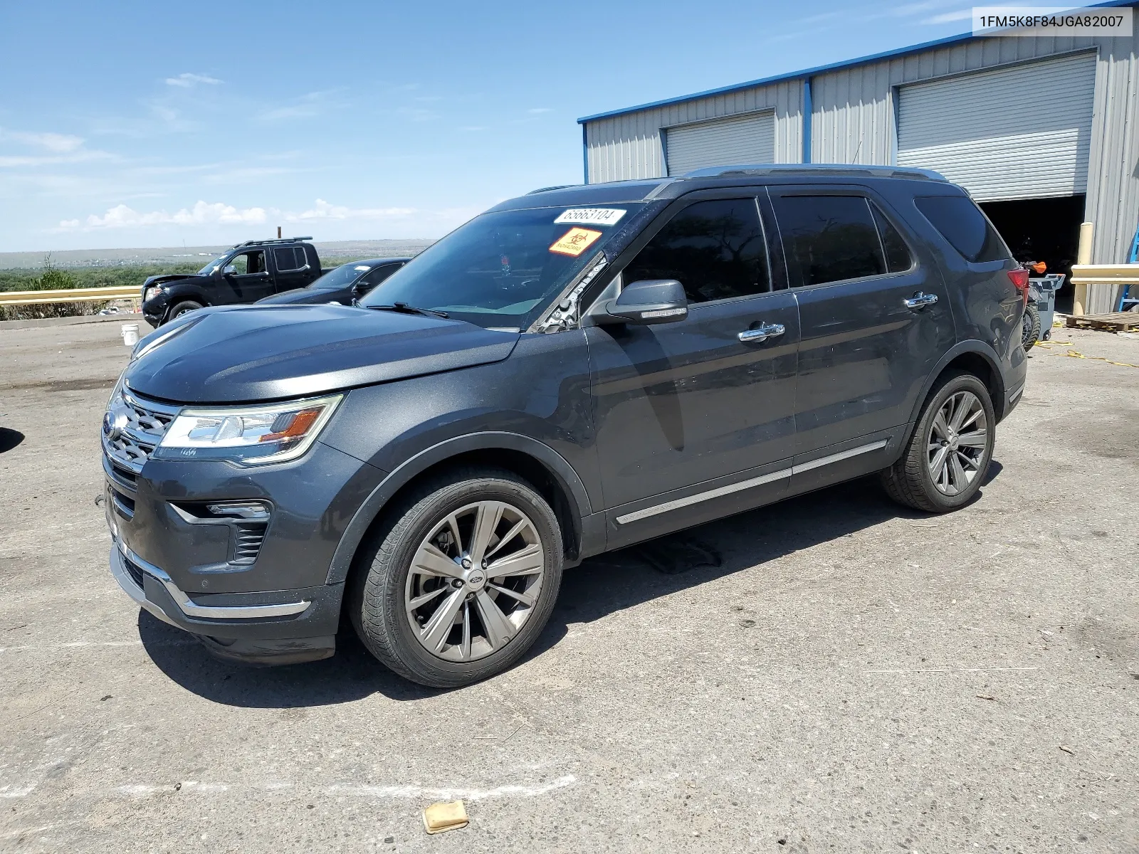 2018 Ford Explorer Limited VIN: 1FM5K8F84JGA82007 Lot: 65663104