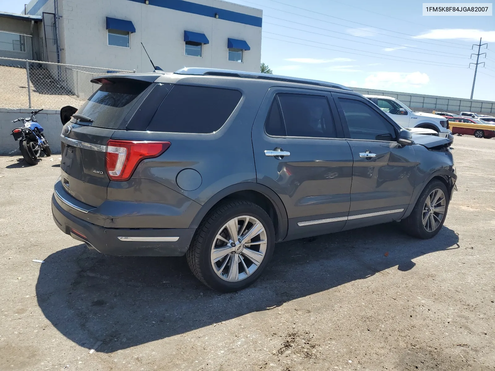 2018 Ford Explorer Limited VIN: 1FM5K8F84JGA82007 Lot: 65663104