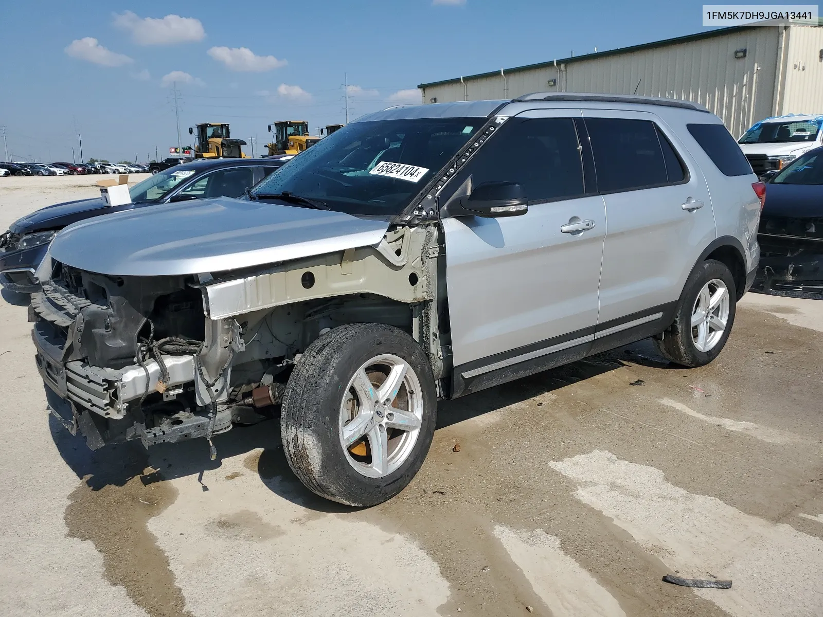 1FM5K7DH9JGA13441 2018 Ford Explorer Xlt