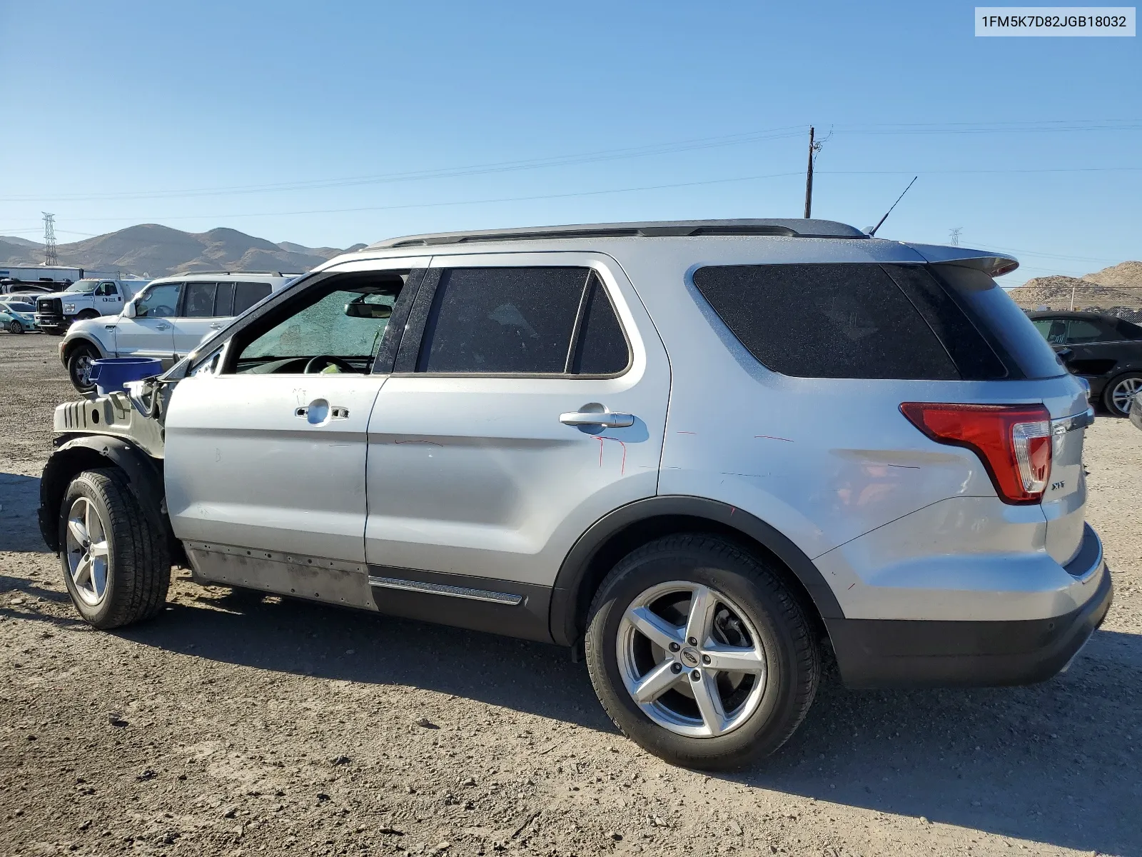 2018 Ford Explorer Xlt VIN: 1FM5K7D82JGB18032 Lot: 66109974