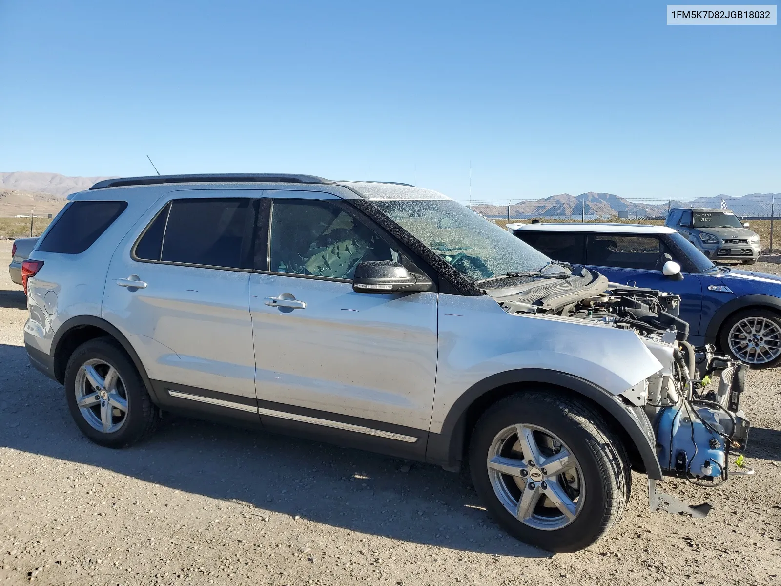 2018 Ford Explorer Xlt VIN: 1FM5K7D82JGB18032 Lot: 66109974