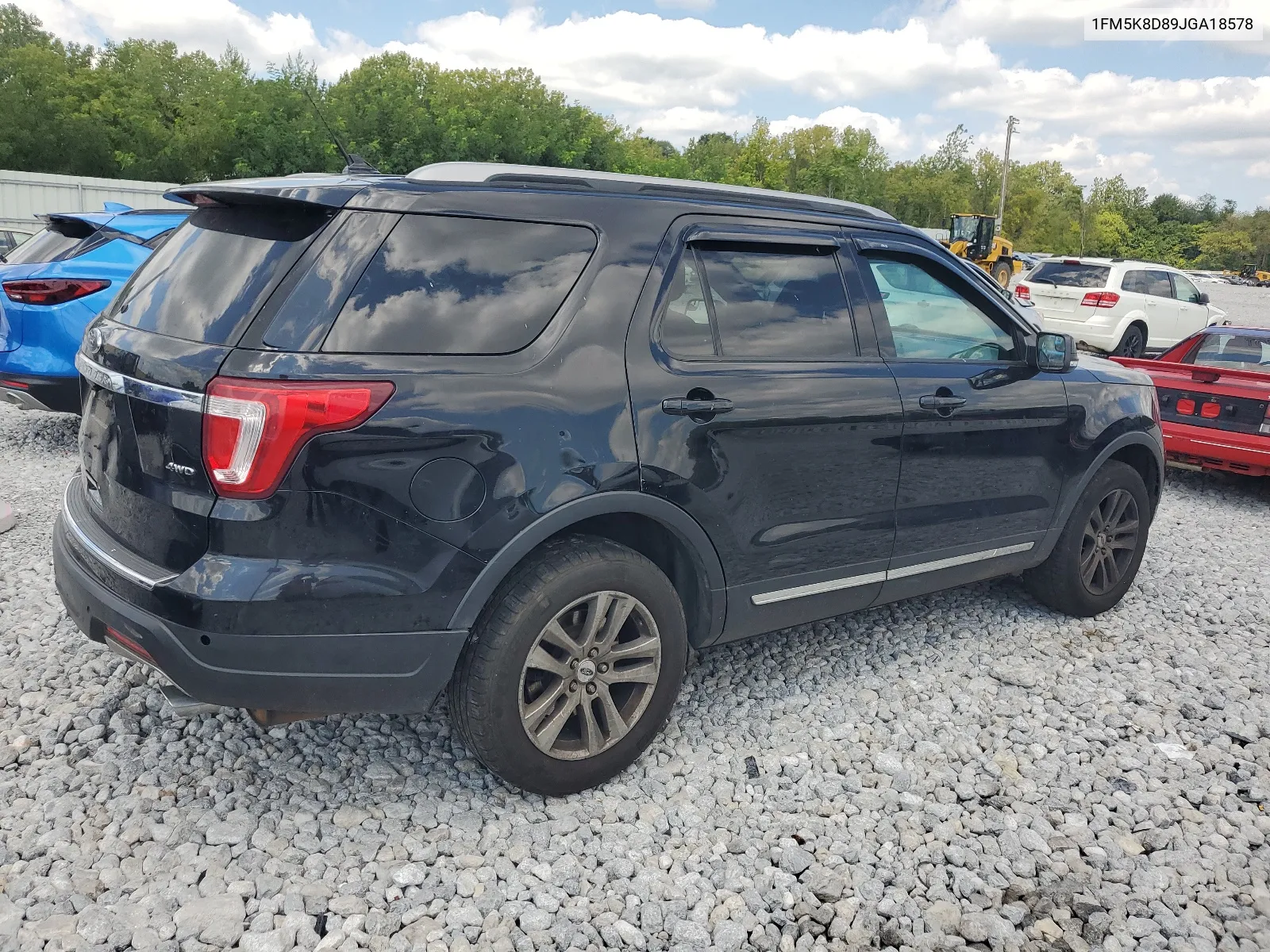 2018 Ford Explorer Xlt VIN: 1FM5K8D89JGA18578 Lot: 66311034