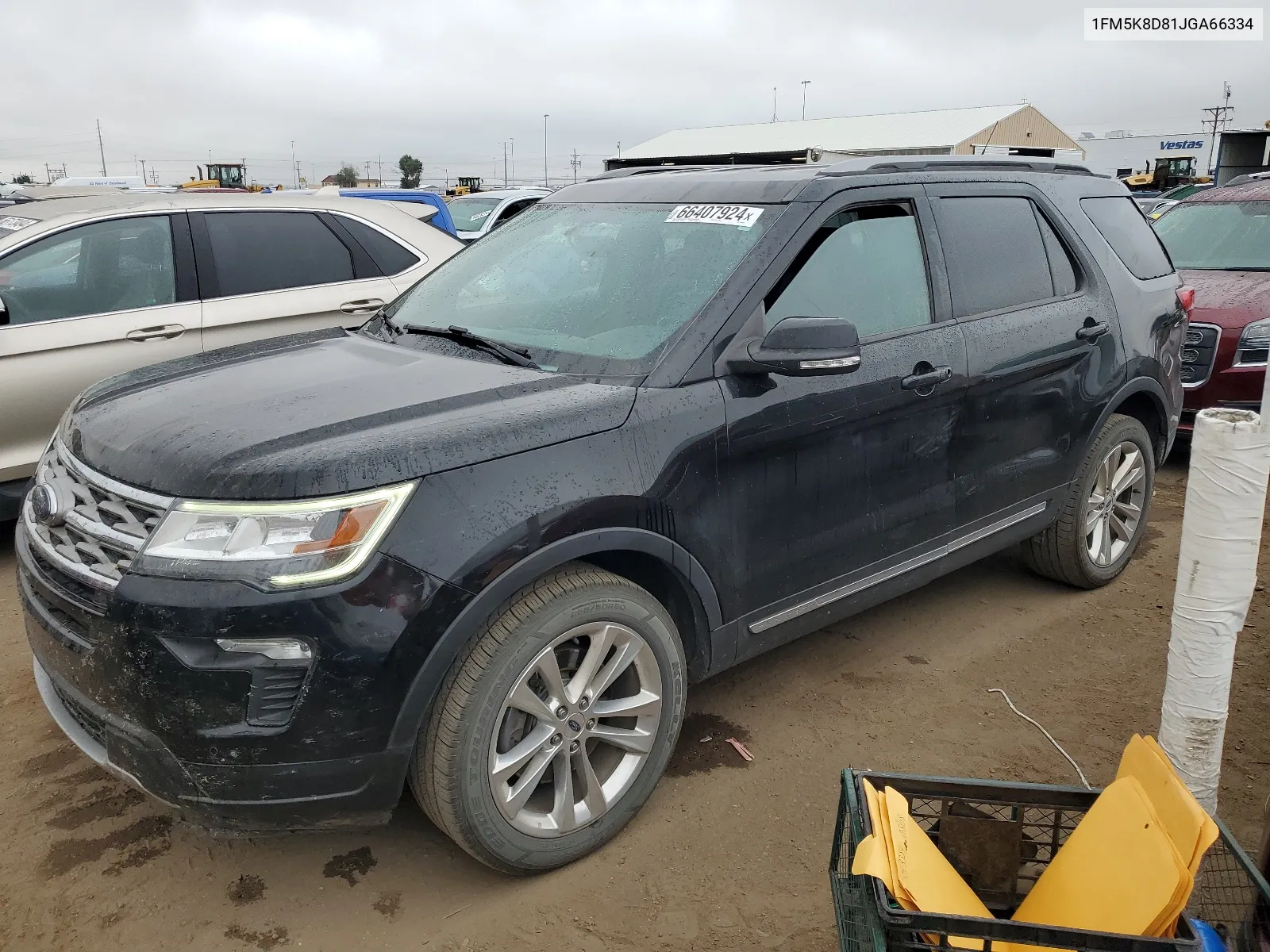 2018 Ford Explorer Xlt VIN: 1FM5K8D81JGA66334 Lot: 66407924