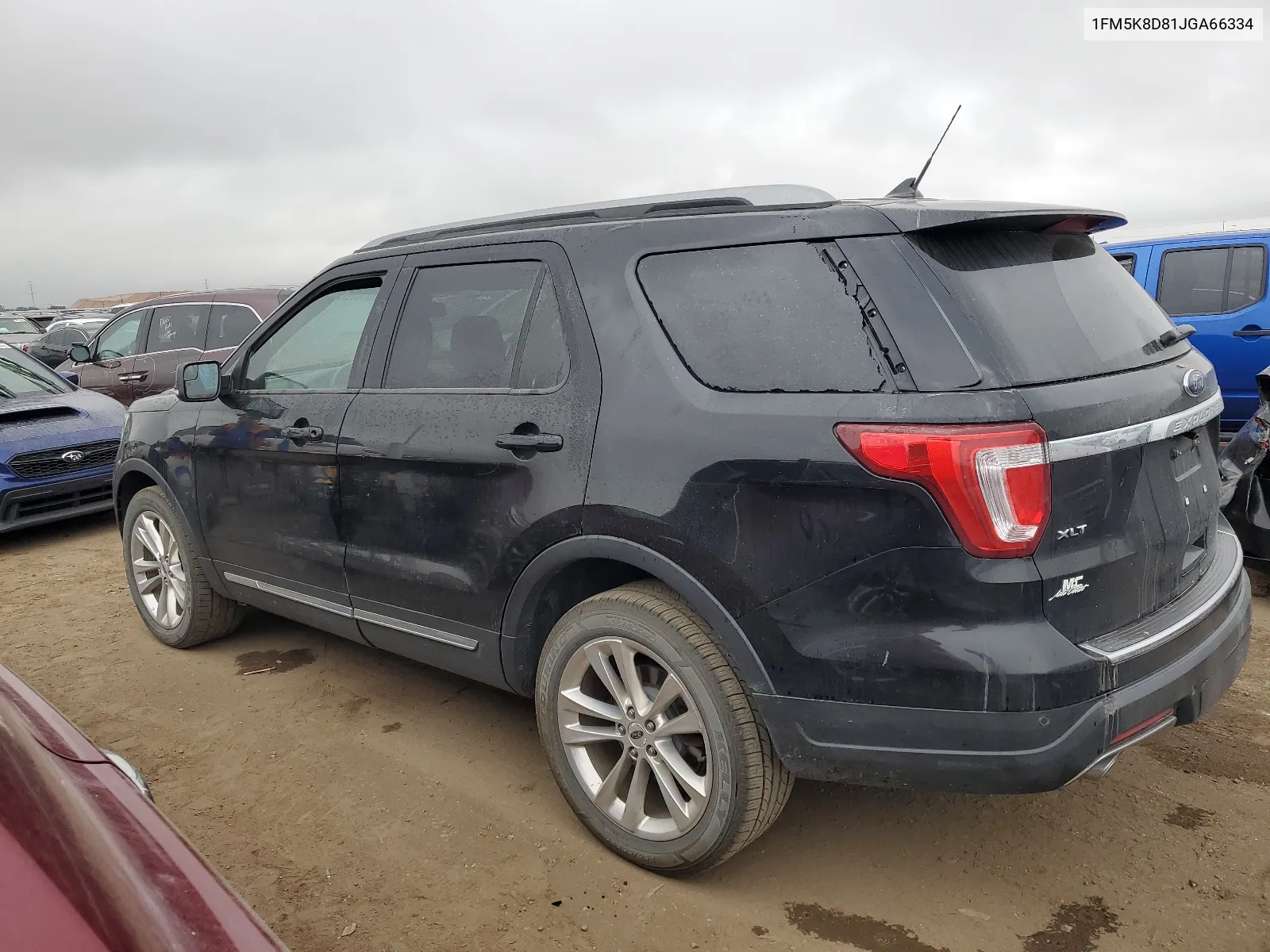 2018 Ford Explorer Xlt VIN: 1FM5K8D81JGA66334 Lot: 66407924