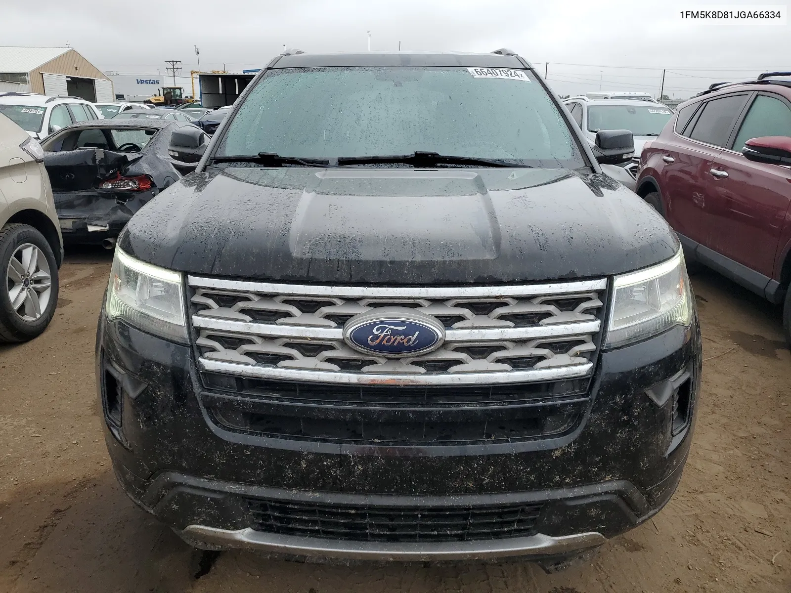 2018 Ford Explorer Xlt VIN: 1FM5K8D81JGA66334 Lot: 66407924