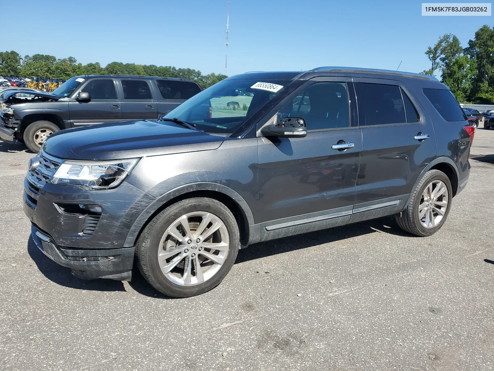 2018 Ford Explorer Limited VIN: 1FM5K7F83JGB03262 Lot: 66550864