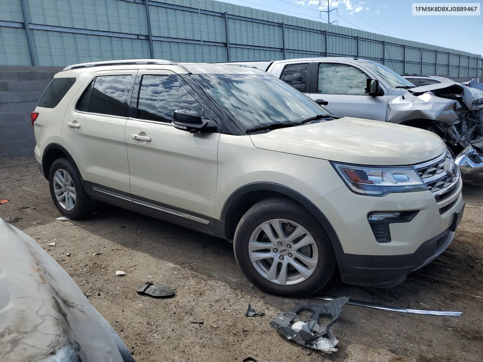 2018 Ford Explorer Xlt VIN: 1FM5K8D8XJGB89467 Lot: 66590934