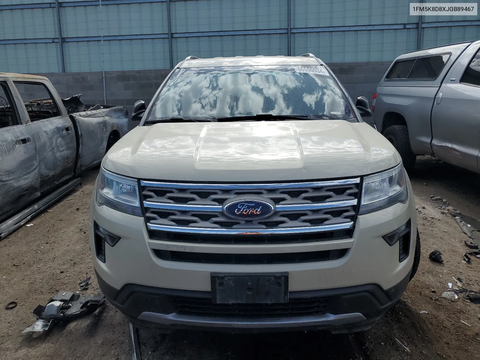 2018 Ford Explorer Xlt VIN: 1FM5K8D8XJGB89467 Lot: 66590934