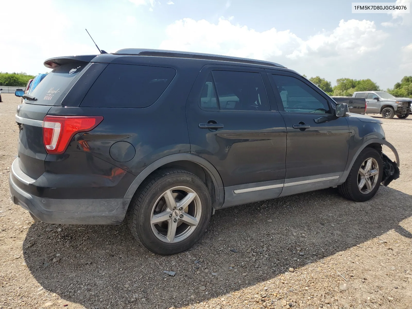 1FM5K7D80JGC54076 2018 Ford Explorer Xlt