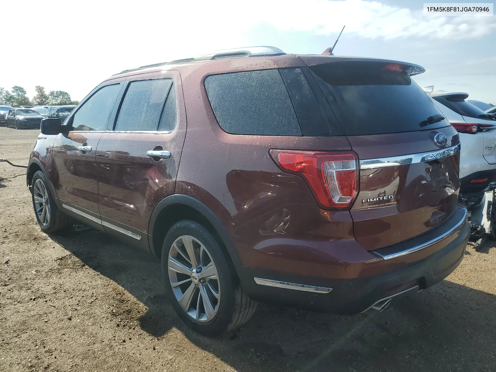 2018 Ford Explorer Limited VIN: 1FM5K8F81JGA70946 Lot: 67089524