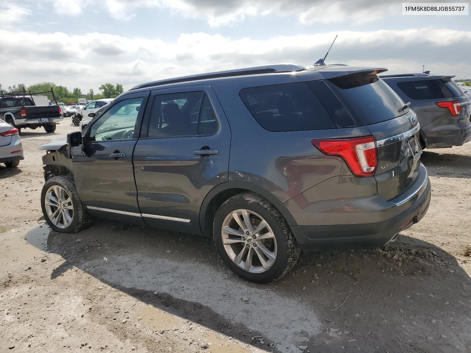 2018 Ford Explorer Xlt VIN: 1FM5K8D88JGB55737 Lot: 67135074