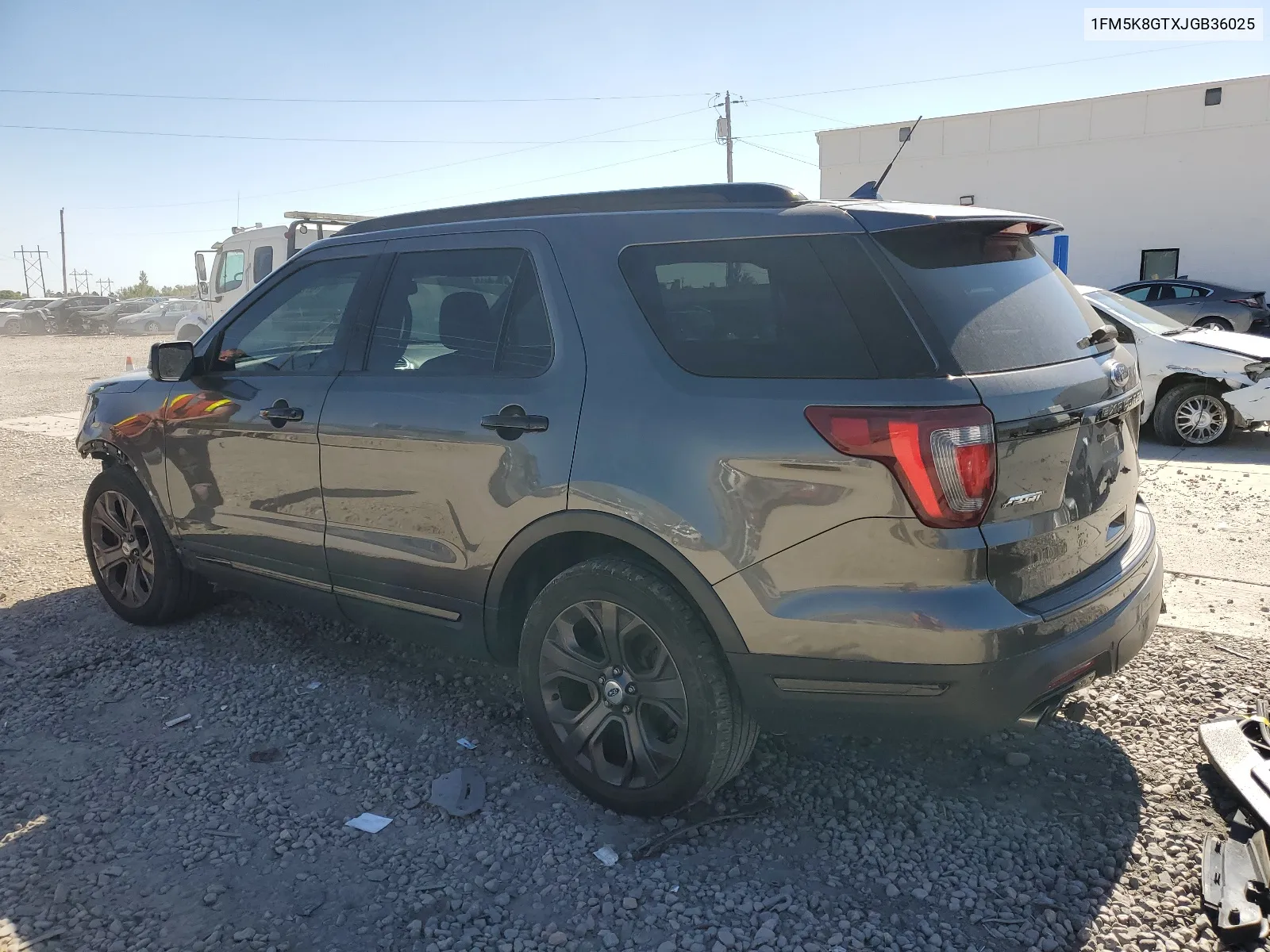 2018 Ford Explorer Sport VIN: 1FM5K8GTXJGB36025 Lot: 67292754