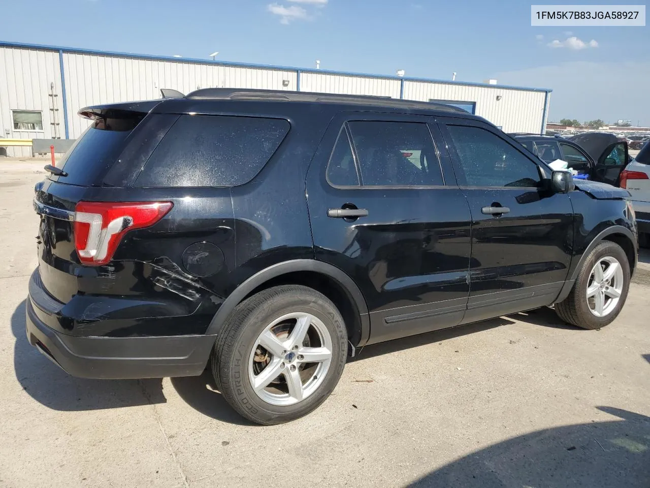 2018 Ford Explorer VIN: 1FM5K7B83JGA58927 Lot: 67345614