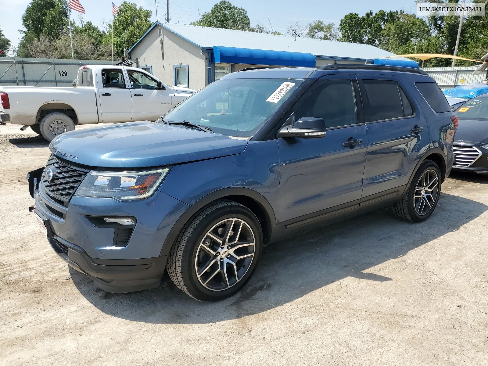 2018 Ford Explorer Sport VIN: 1FM5K8GTXJGA33431 Lot: 67466904