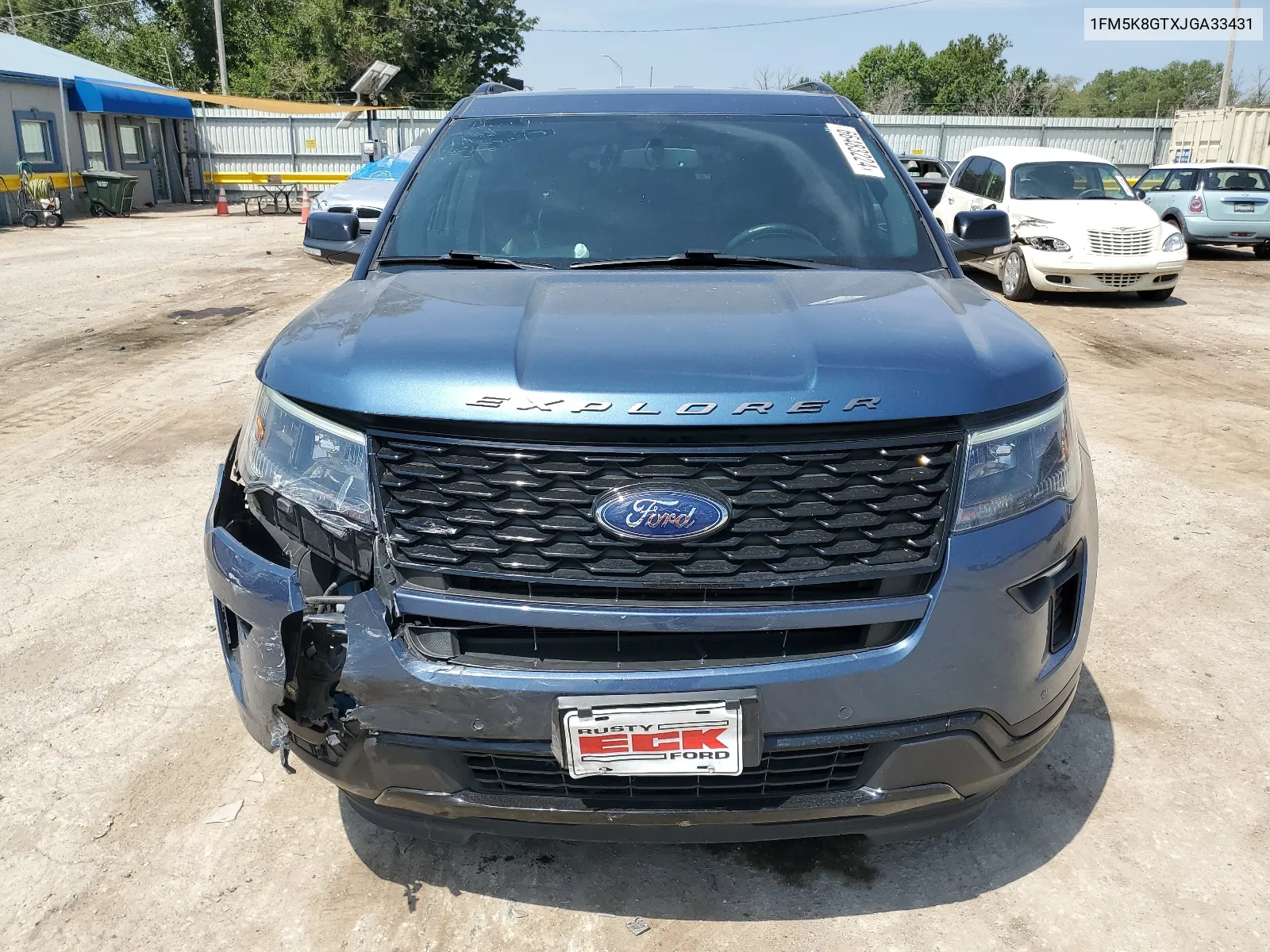 2018 Ford Explorer Sport VIN: 1FM5K8GTXJGA33431 Lot: 67466904