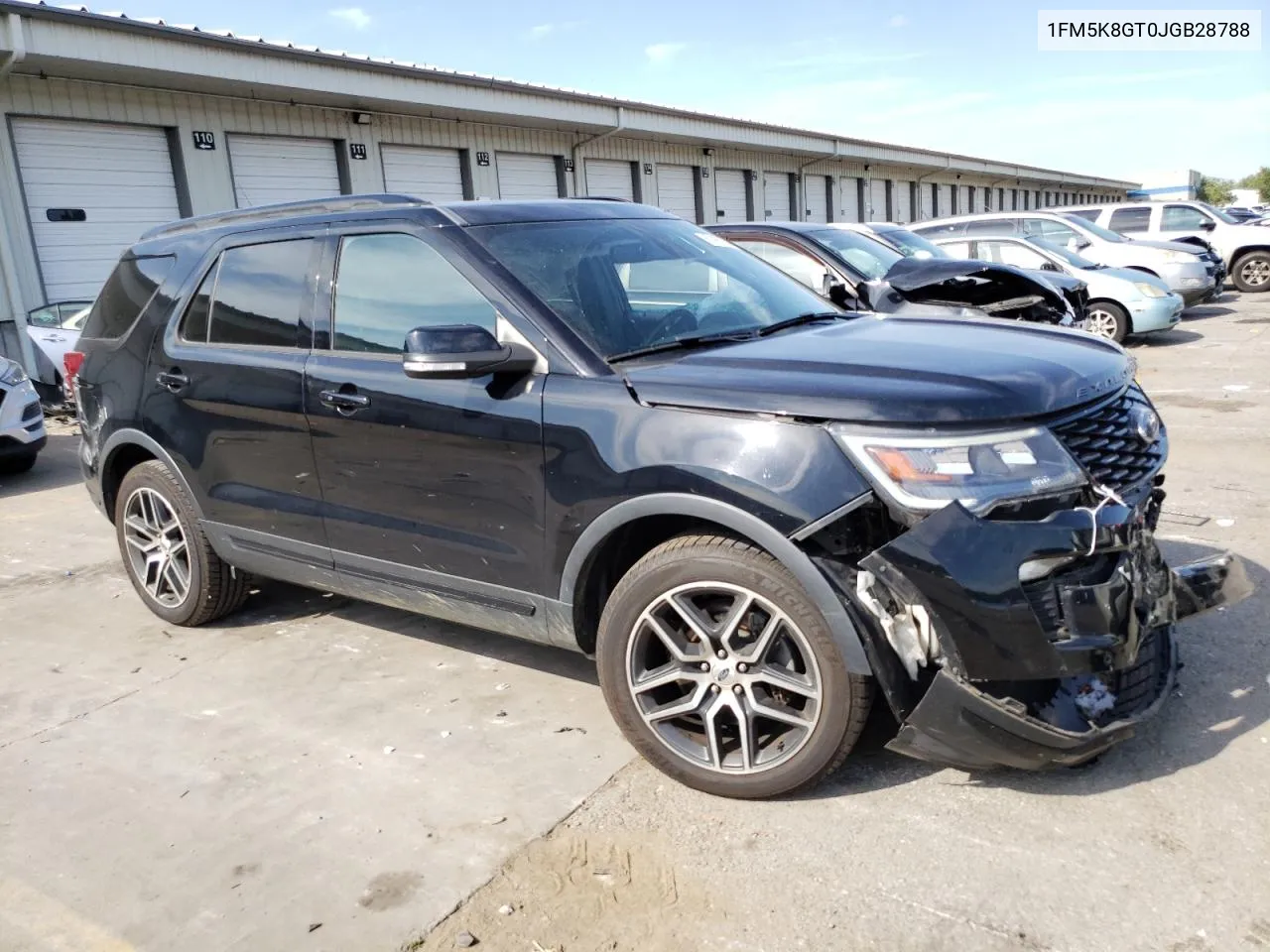 2018 Ford Explorer Sport VIN: 1FM5K8GT0JGB28788 Lot: 67487924