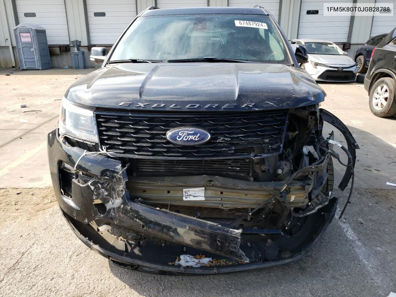 2018 Ford Explorer Sport VIN: 1FM5K8GT0JGB28788 Lot: 67487924