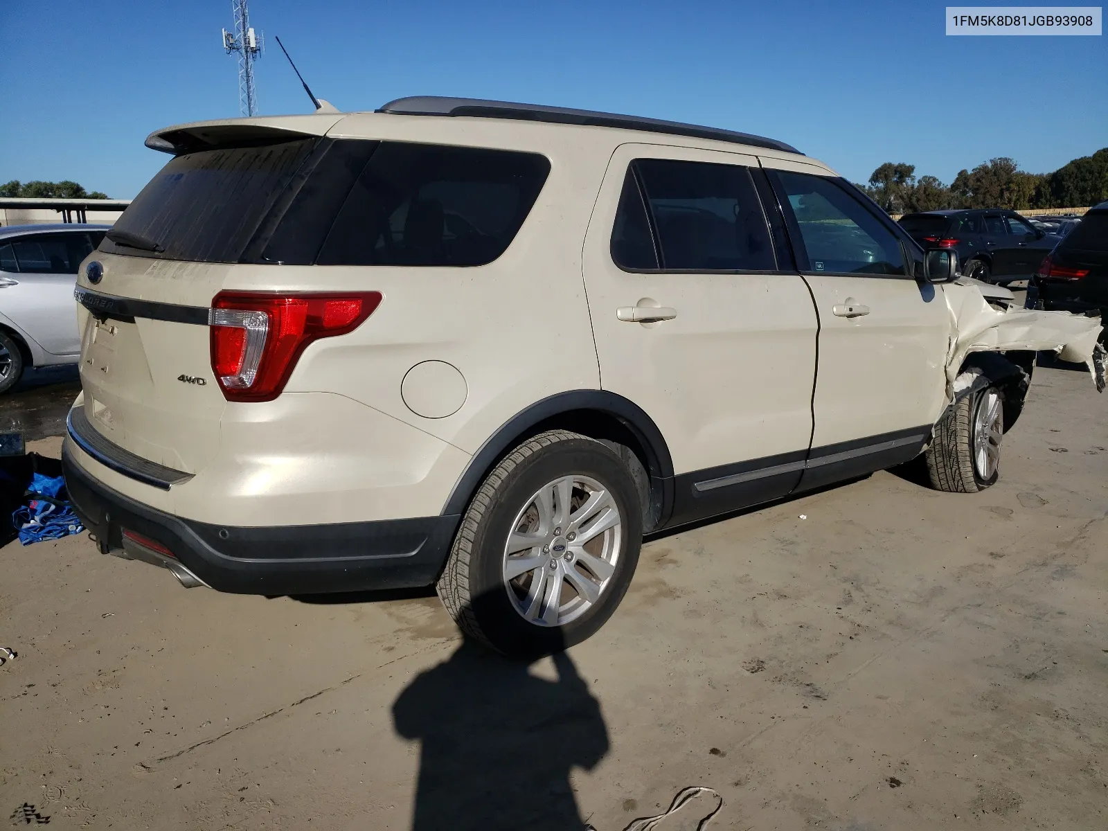 2018 Ford Explorer Xlt VIN: 1FM5K8D81JGB93908 Lot: 67543674