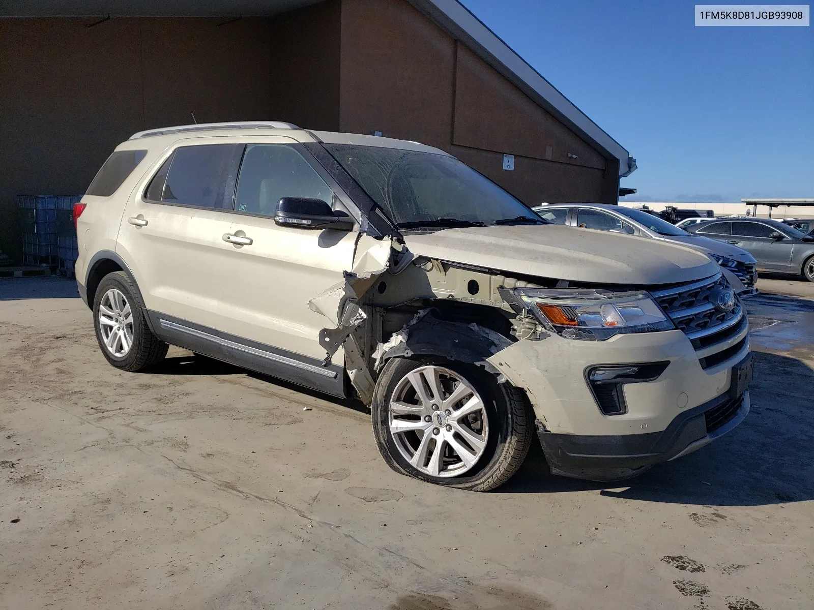 2018 Ford Explorer Xlt VIN: 1FM5K8D81JGB93908 Lot: 67543674